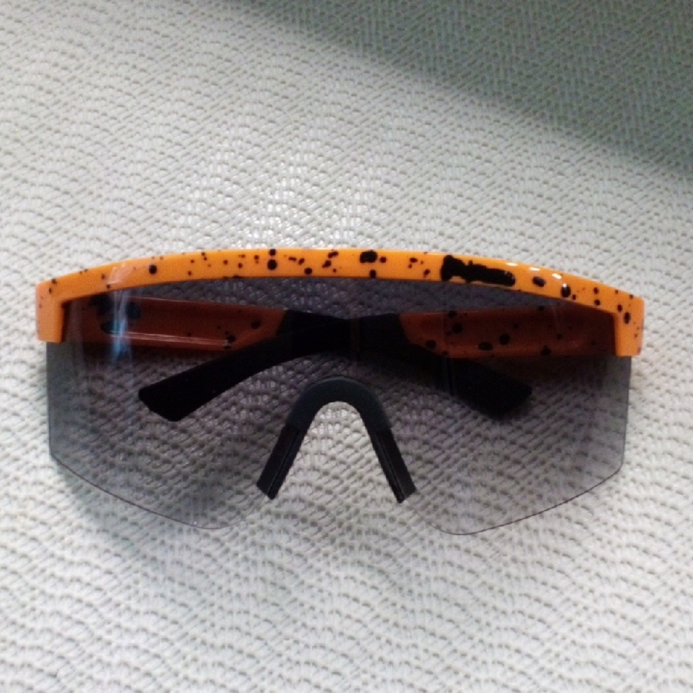 AS IS Orange Speckled Women's Sunglasses